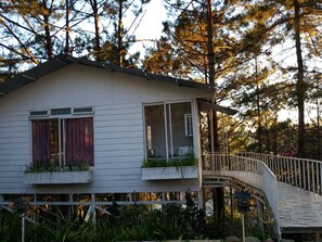 Exterior - Lovely Treehouse with 2 queen beds, restroom, small kitchen, balcony forest view (Tp. Đà Lạt)