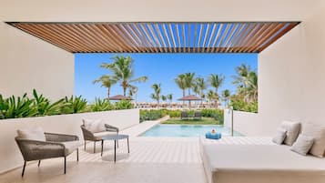 Tierra Suite Ocean Front | Terrace/patio