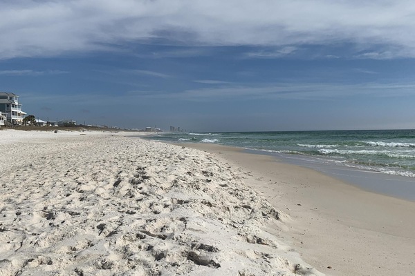 Private beach access