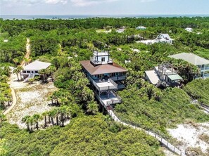 Exterior - Gulf Front-New Orleans on the beach! Hot Tub,direct beach walkover-NEW SPECIALS! (Port St Joe)