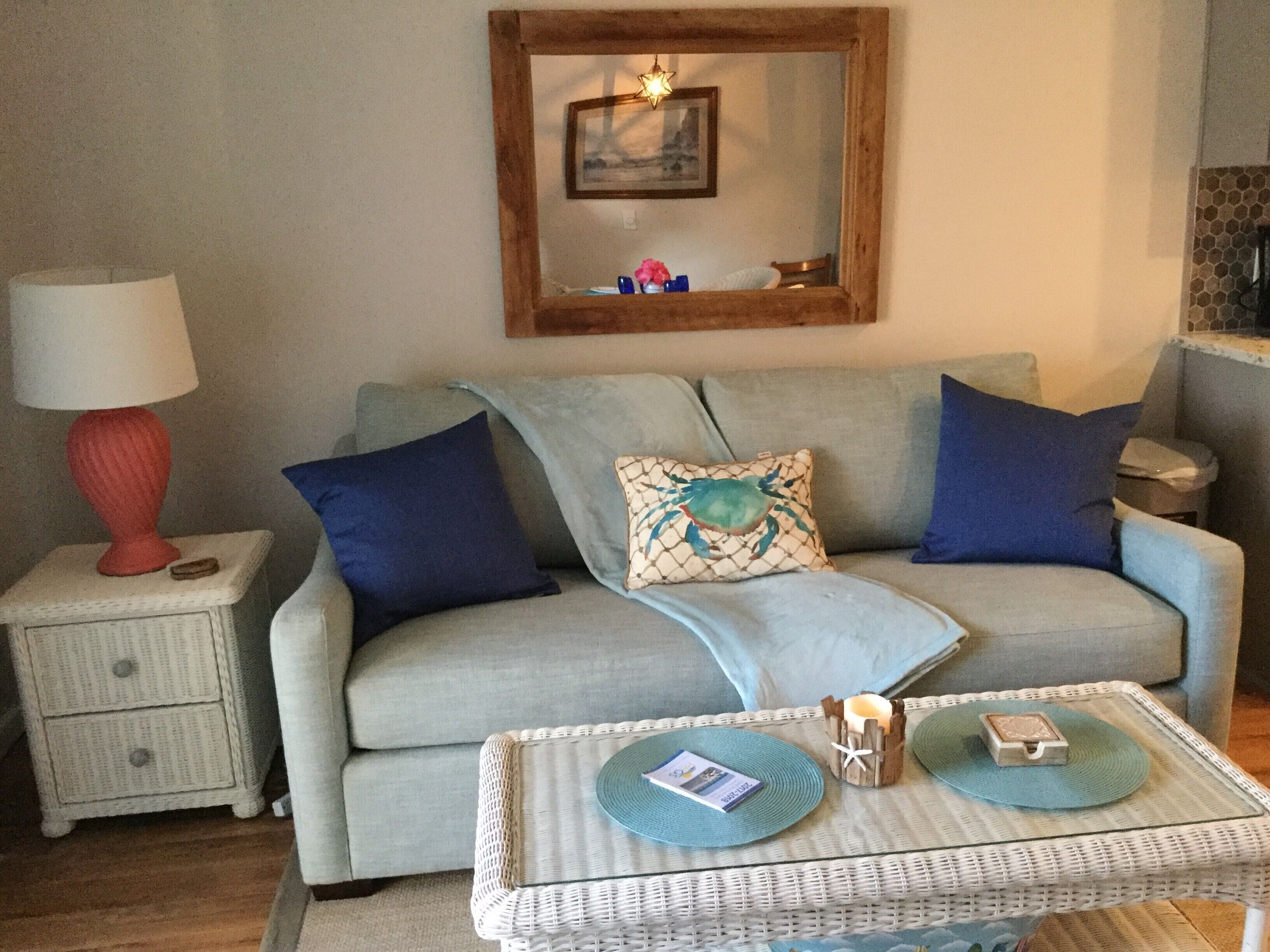 5th Villa to Beach Remodeled for 2021- Steps to Open Beach ** SLEEPS 7 **