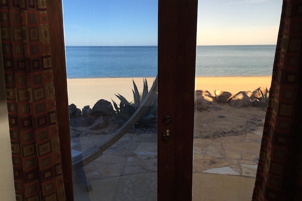 Looking at water from room