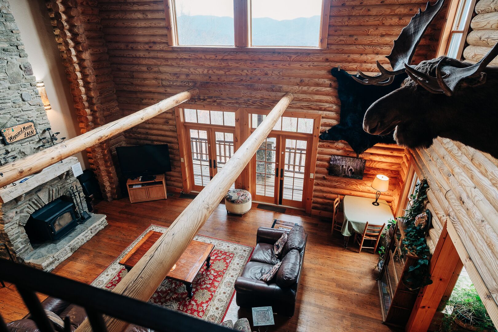 TV, fireplace, DVD player, table tennis