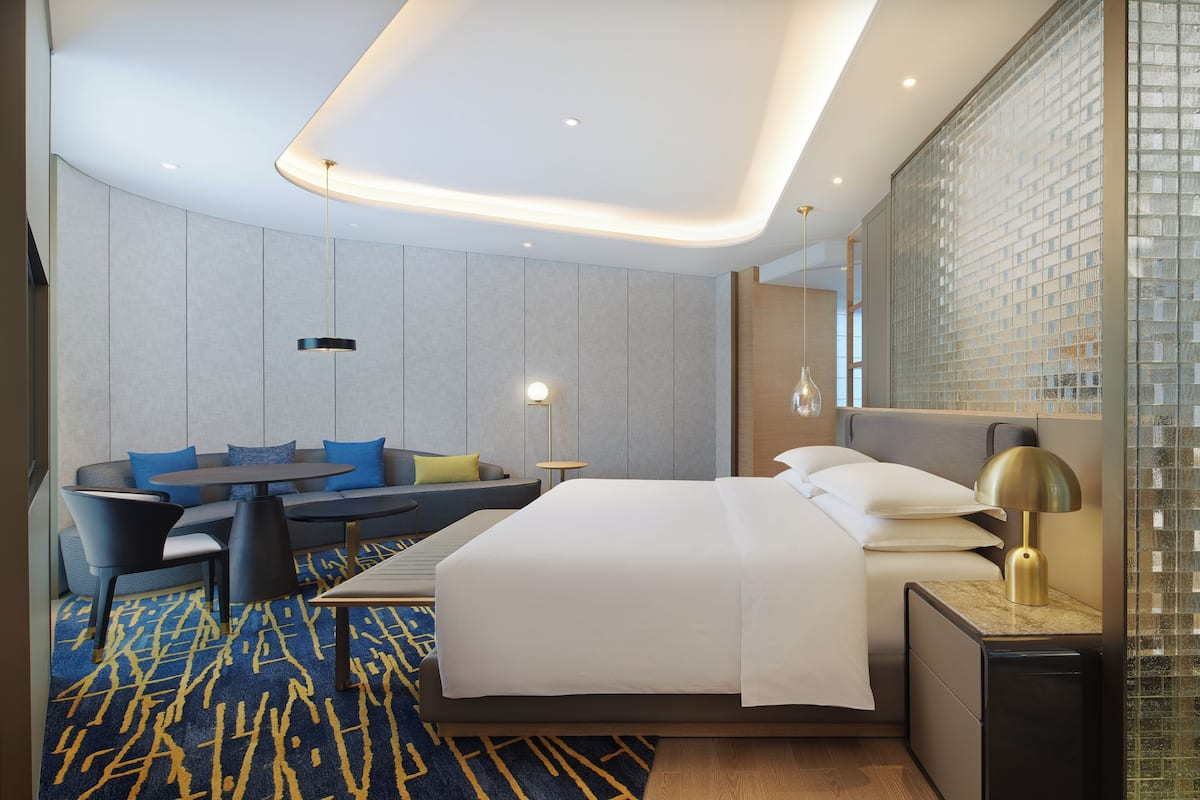 Minibar, in-room safe, desk, blackout drapes