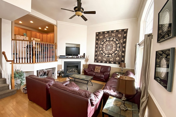 Vaulted Living Room