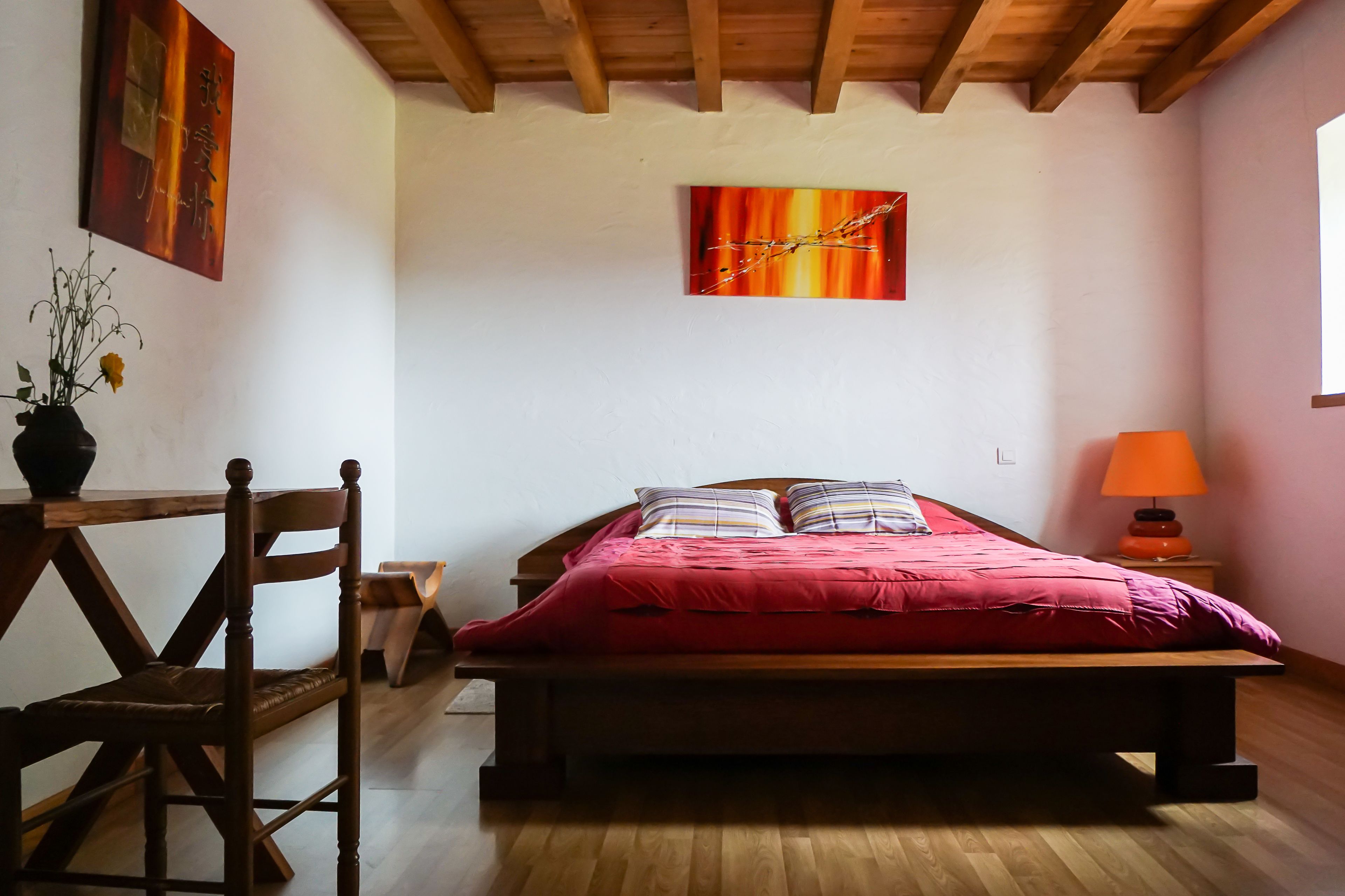 Comfort Double Room, Accessible, Garden View (Vodka) | Premium bedding, individually decorated, individually furnished, desk