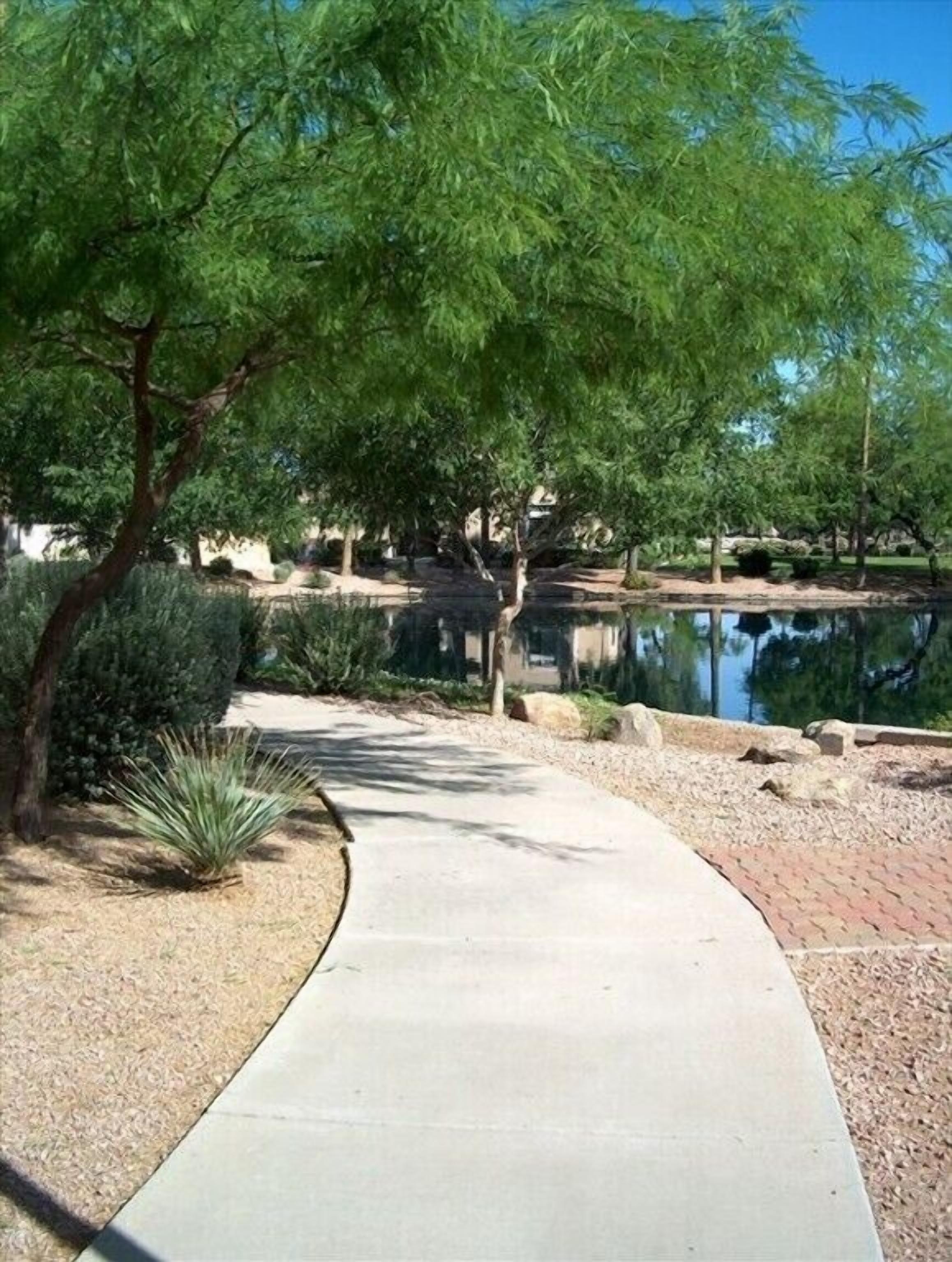 Walking Paths Adjacent to Complex