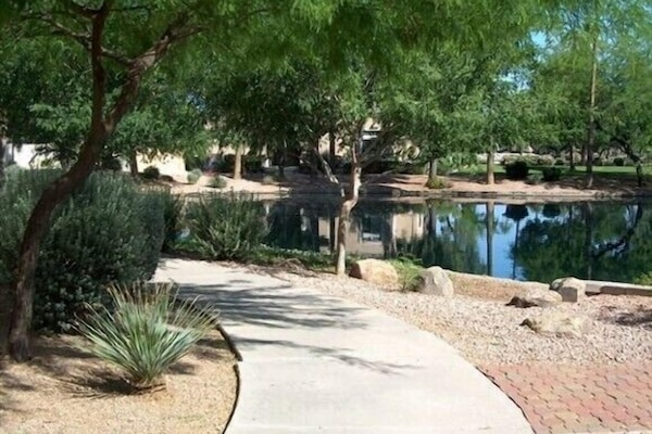 Walking Paths Adjacent to Complex