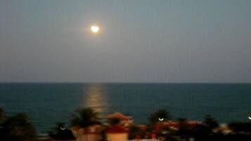 Uitzicht op strand/zee