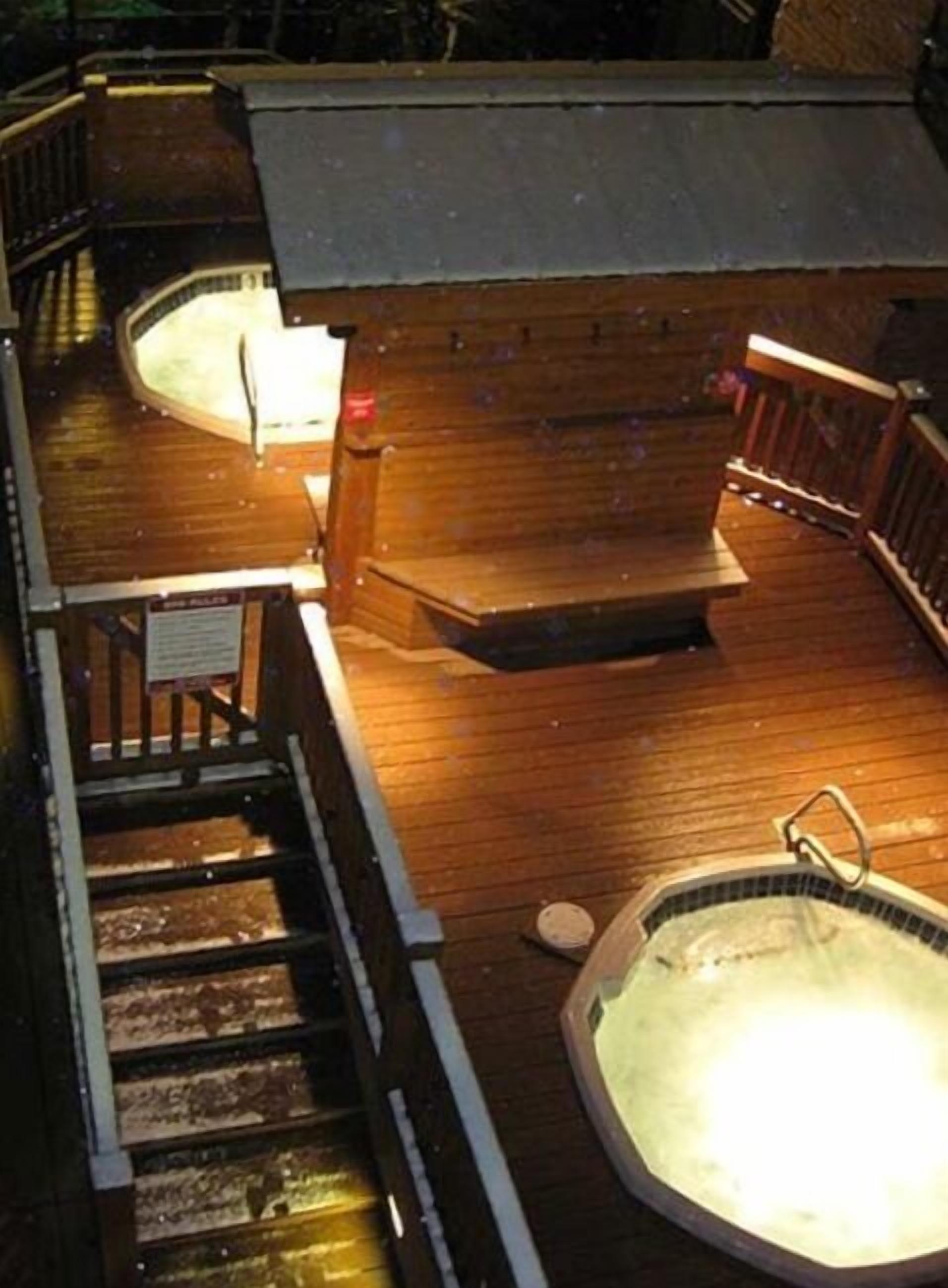 Bain à remous extérieur