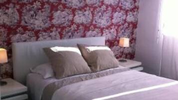 1 bedroom, iron/ironing board, free WiFi, bed sheets