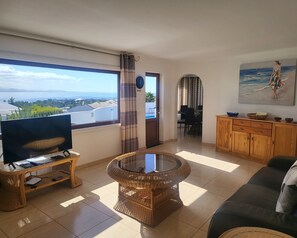 TV, books, music library, video library