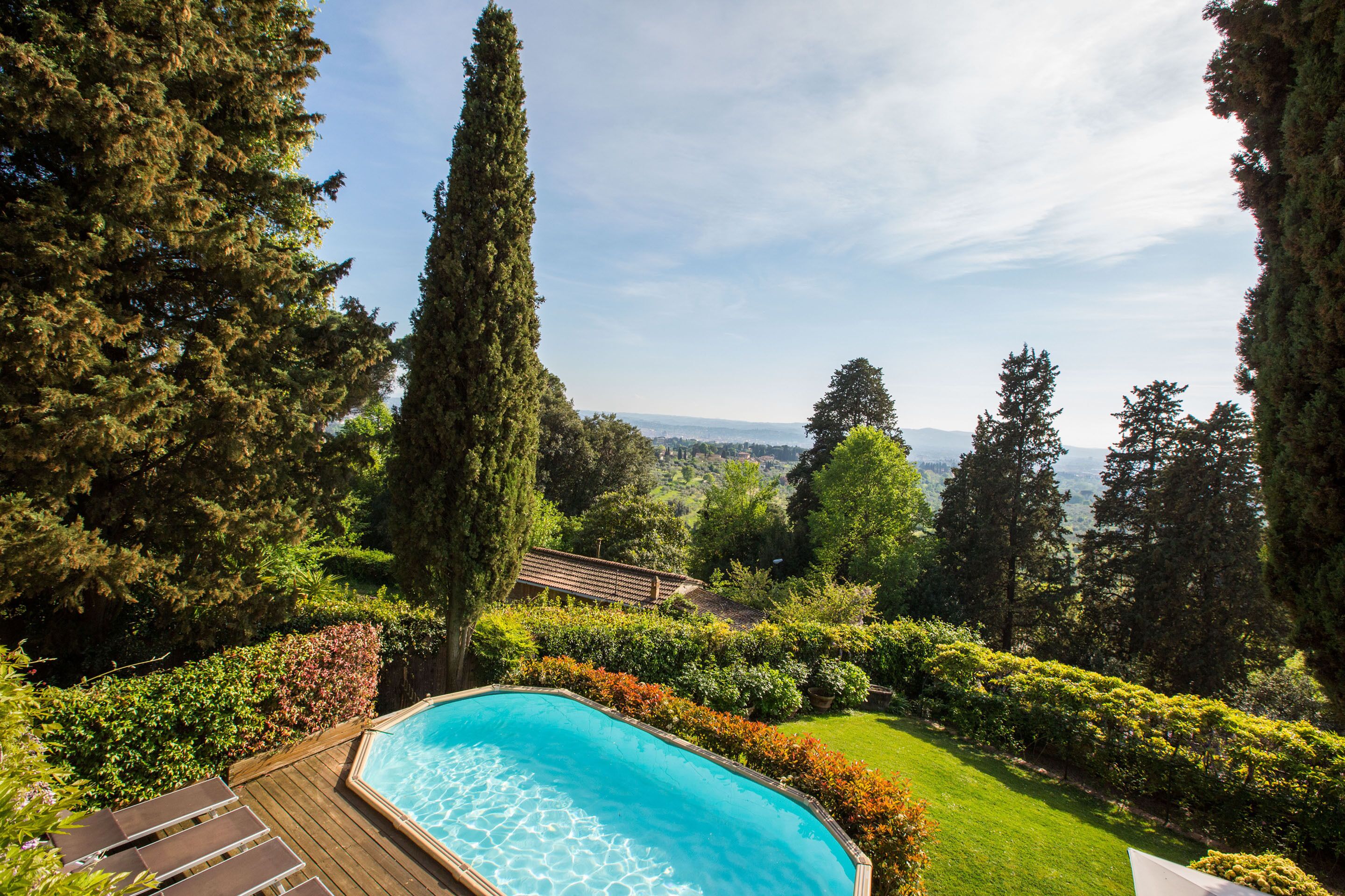 The Pool and the landscape