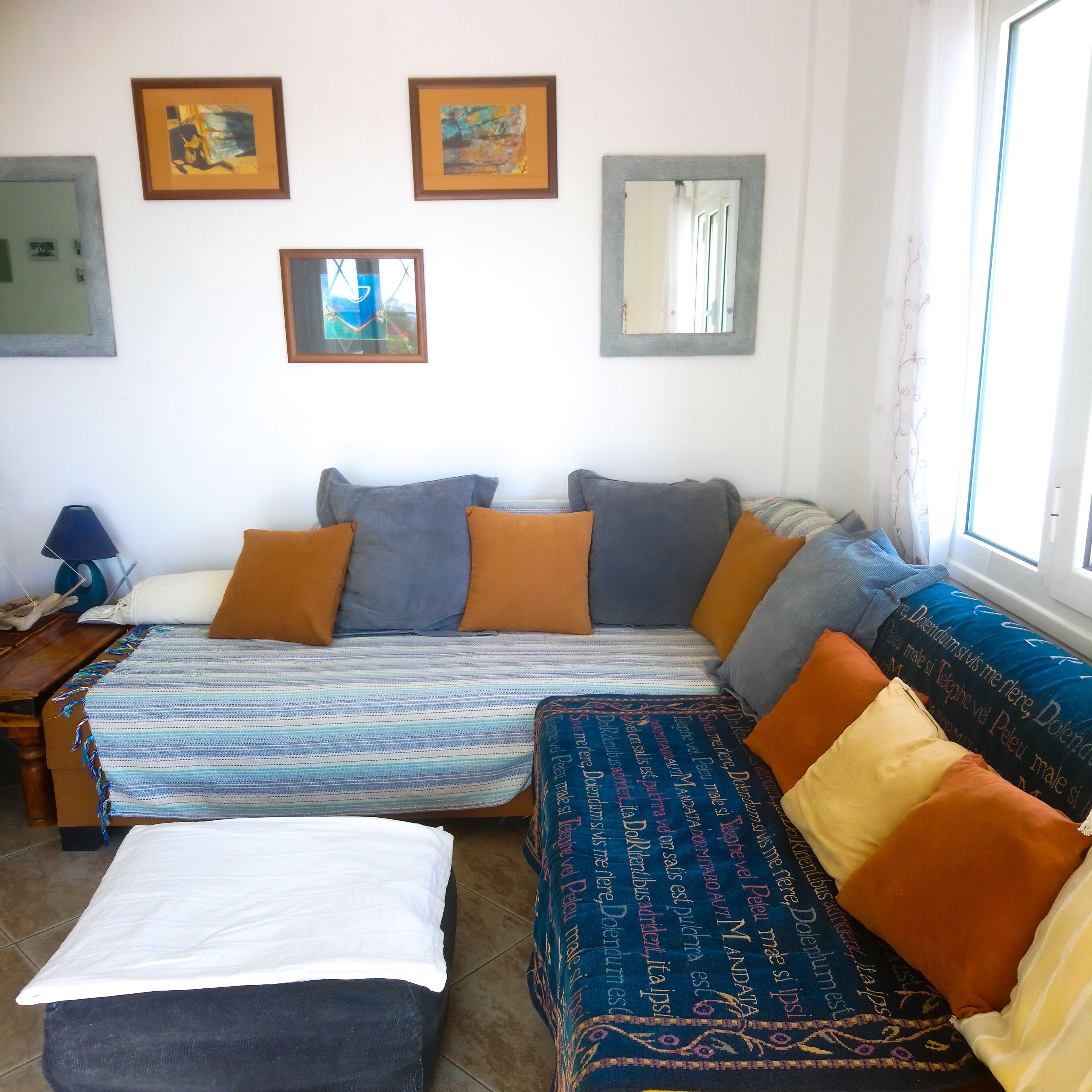 Spacious 2 bedroom holiday home with fabulous views over Kalamata