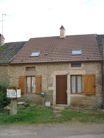 La façade de la maison comme vous la découvrirez
