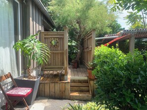 Terrace/patio - Villa "Les Paillous" in 3 modules. (Lacanau)