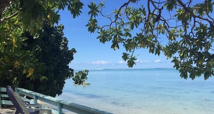 House lagoon in Moorea, sister island of Tahiti
