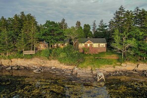 Exterior - Howard Family Cottage with Casco Bay Sunset Views! (Harpswell)