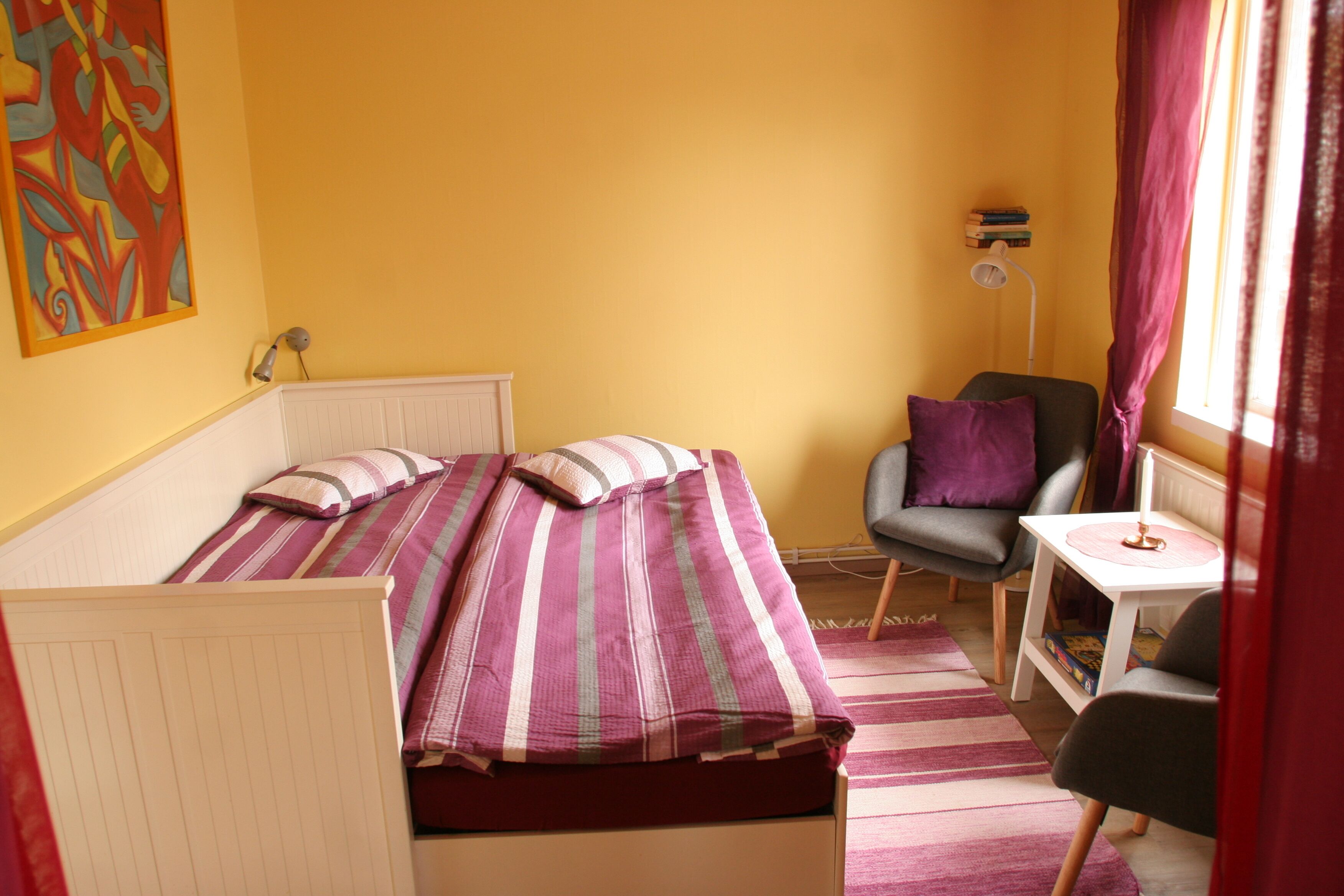 2 bedrooms, iron/ironing board, travel crib, free WiFi