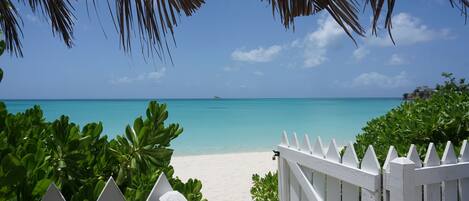 Sun loungers, beach towels