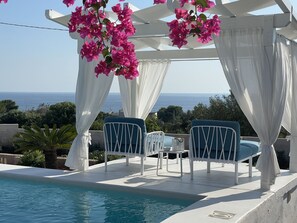 Outdoor pool - Sea Front Villa with Private Pool - Free WiFi (Santa Maria di Leuca)
