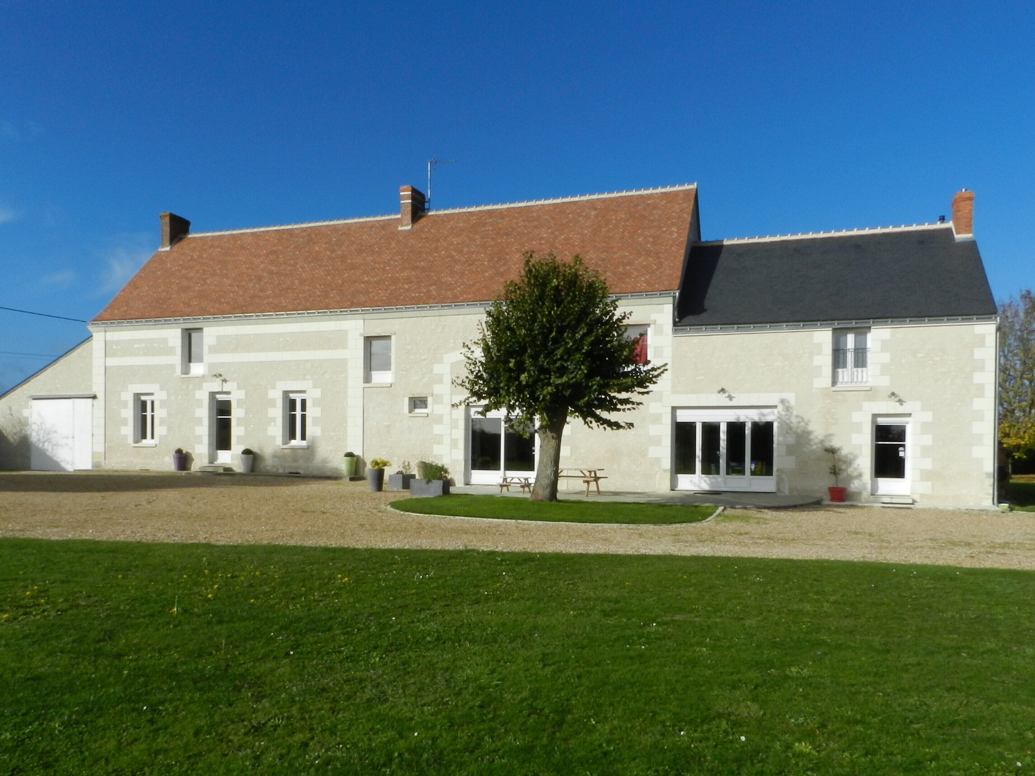 Large Gite La Champeigne for 15 people with Heated Outdoor Pool ***