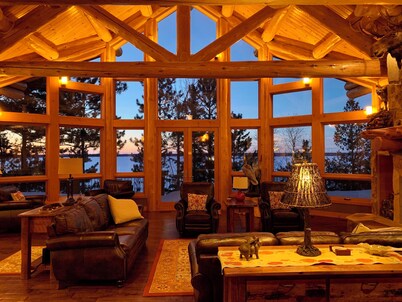 Private, Exclusive Lodge on Woman Lake with Beautiful Views