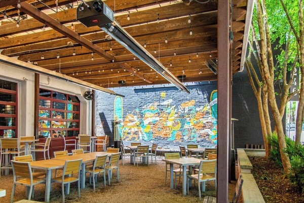 Udendørs spisemuligheder