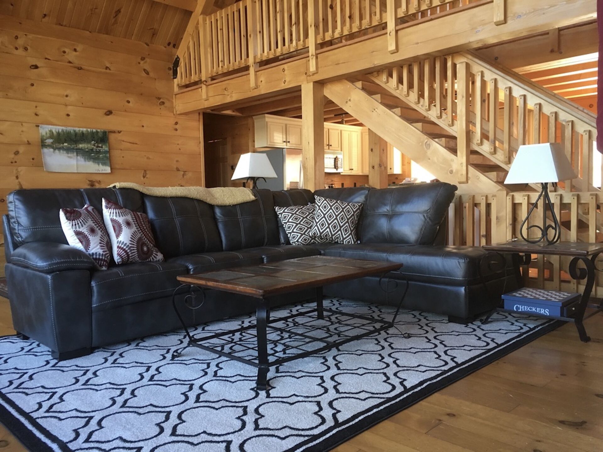 Breath Taking Rustic Log Mountain Lodge with all the modern conveniences