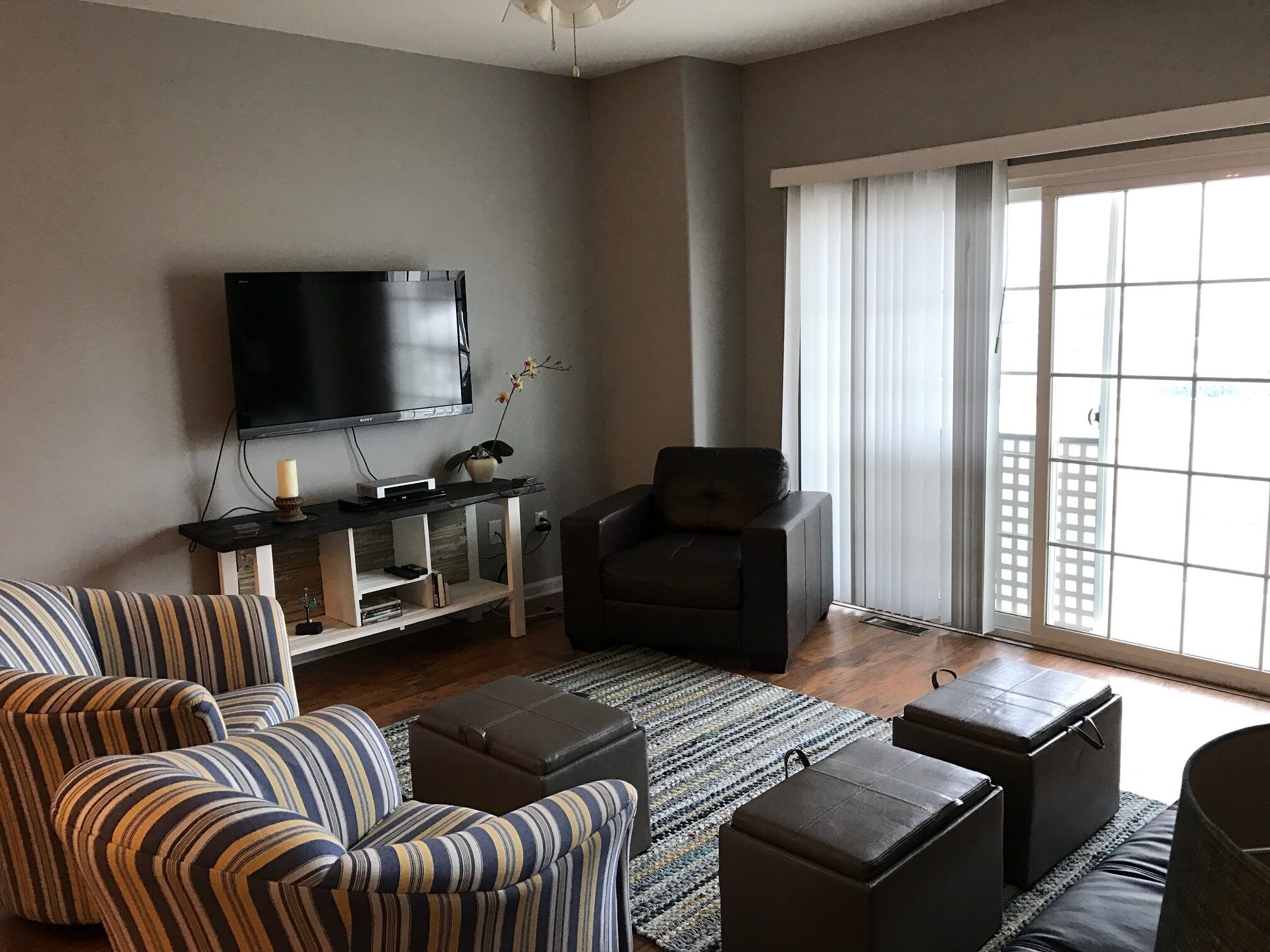 View of water and gorgeous sunset views! Sat-Sat rentals during summer months