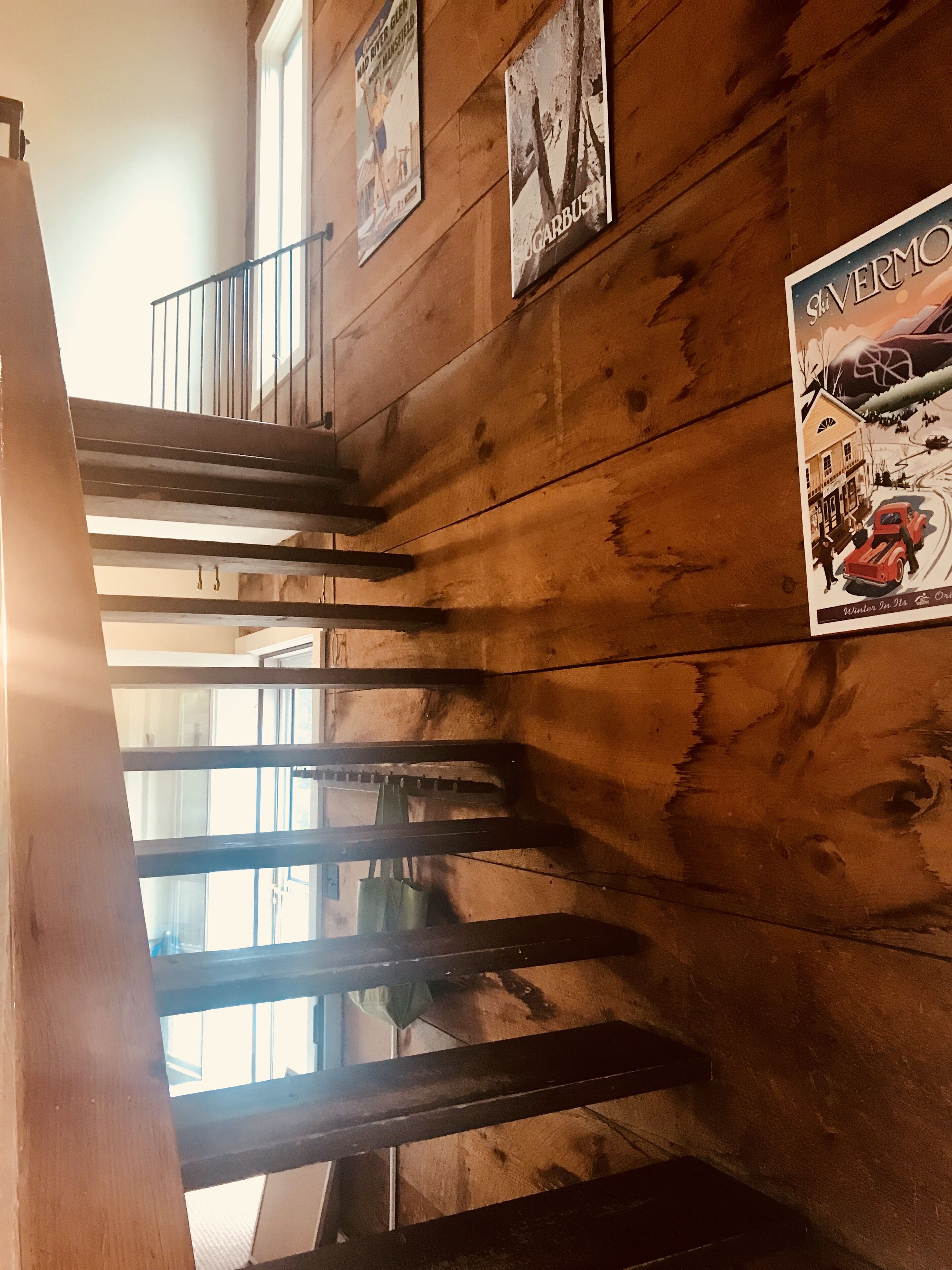 Sunny staircase