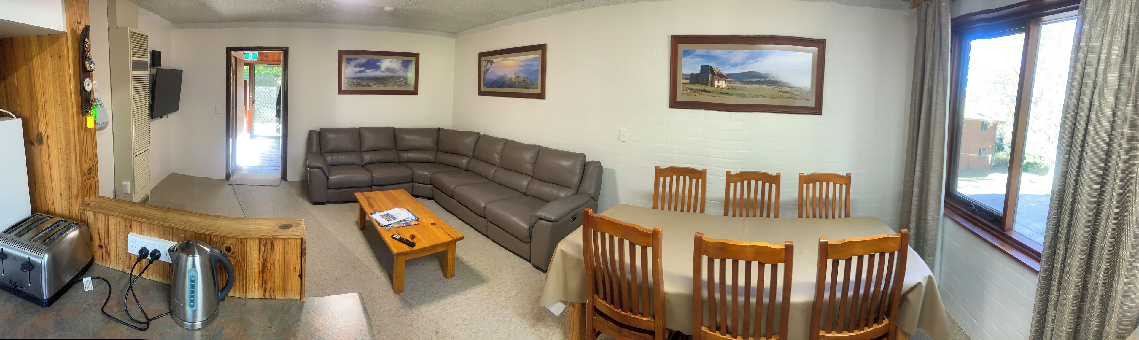 Lounge living area.