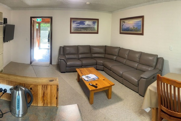 Lounge living area.