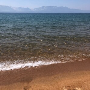 Sun loungers, beach towels
