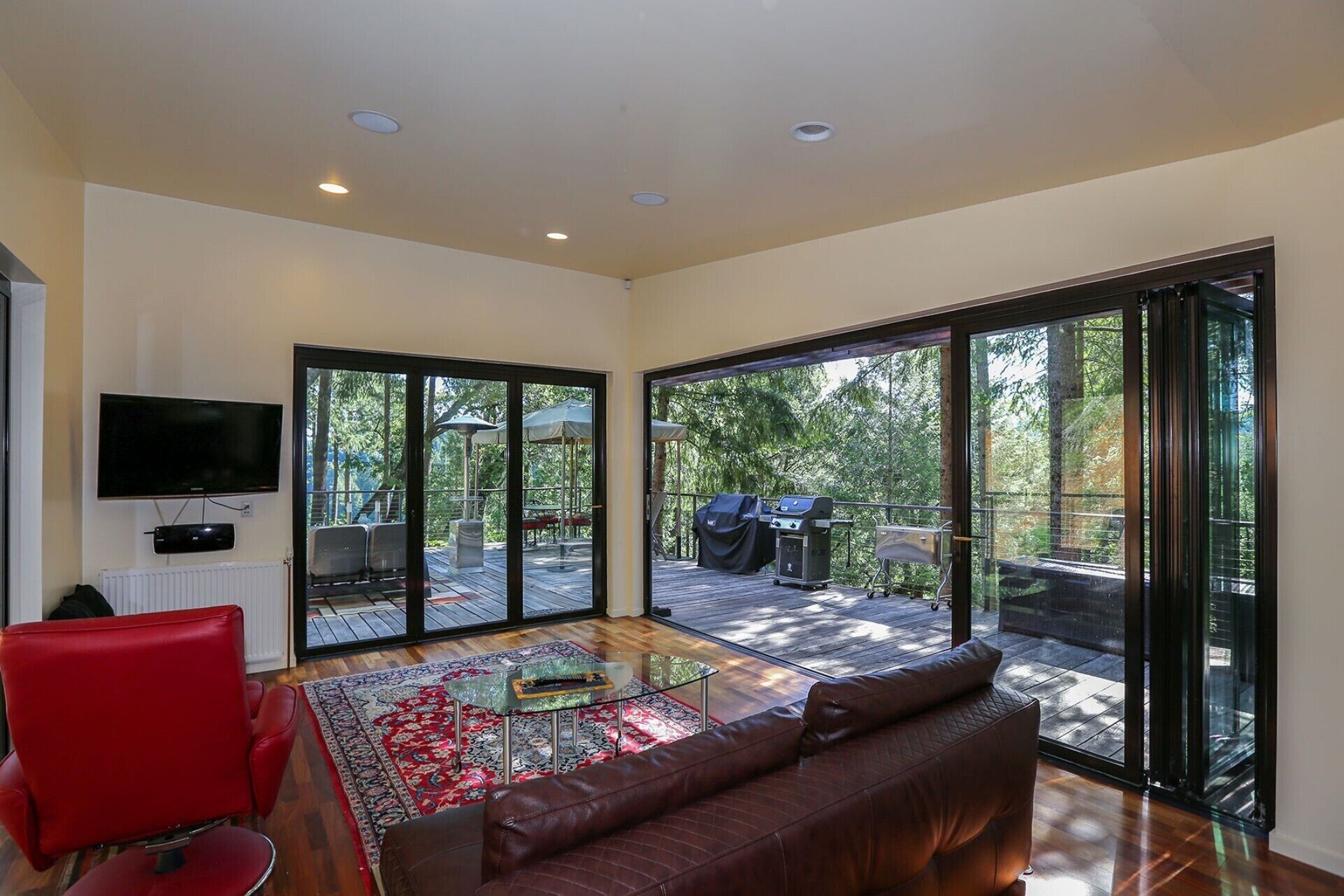 Secluded 'Green' Award-Winning Contemporary Lakefront Home