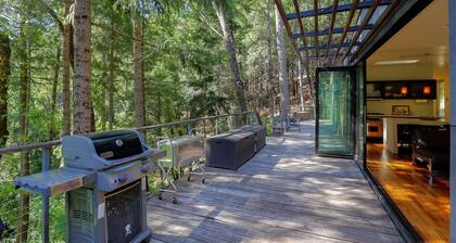 Secluded 'Green' Award-Winning Contemporary Lakefront Home