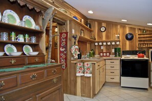Fridge, microwave, oven, stovetop - Discounted Rates! Touch the STARS! at Asheville's Authentic 1890's Log Cabin! (Leicester)