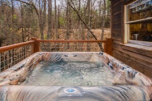 Baignoire à remous extérieure