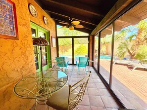 Outdoor dining