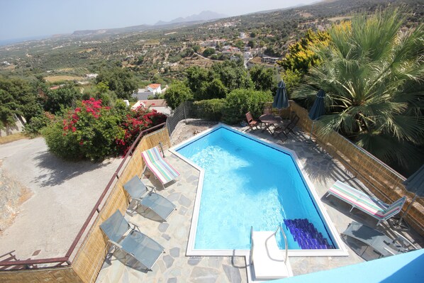 Alberca al aire libre 