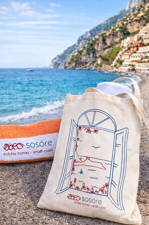 Beach nearby, beach towels