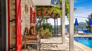 Alberca al aire libre 
