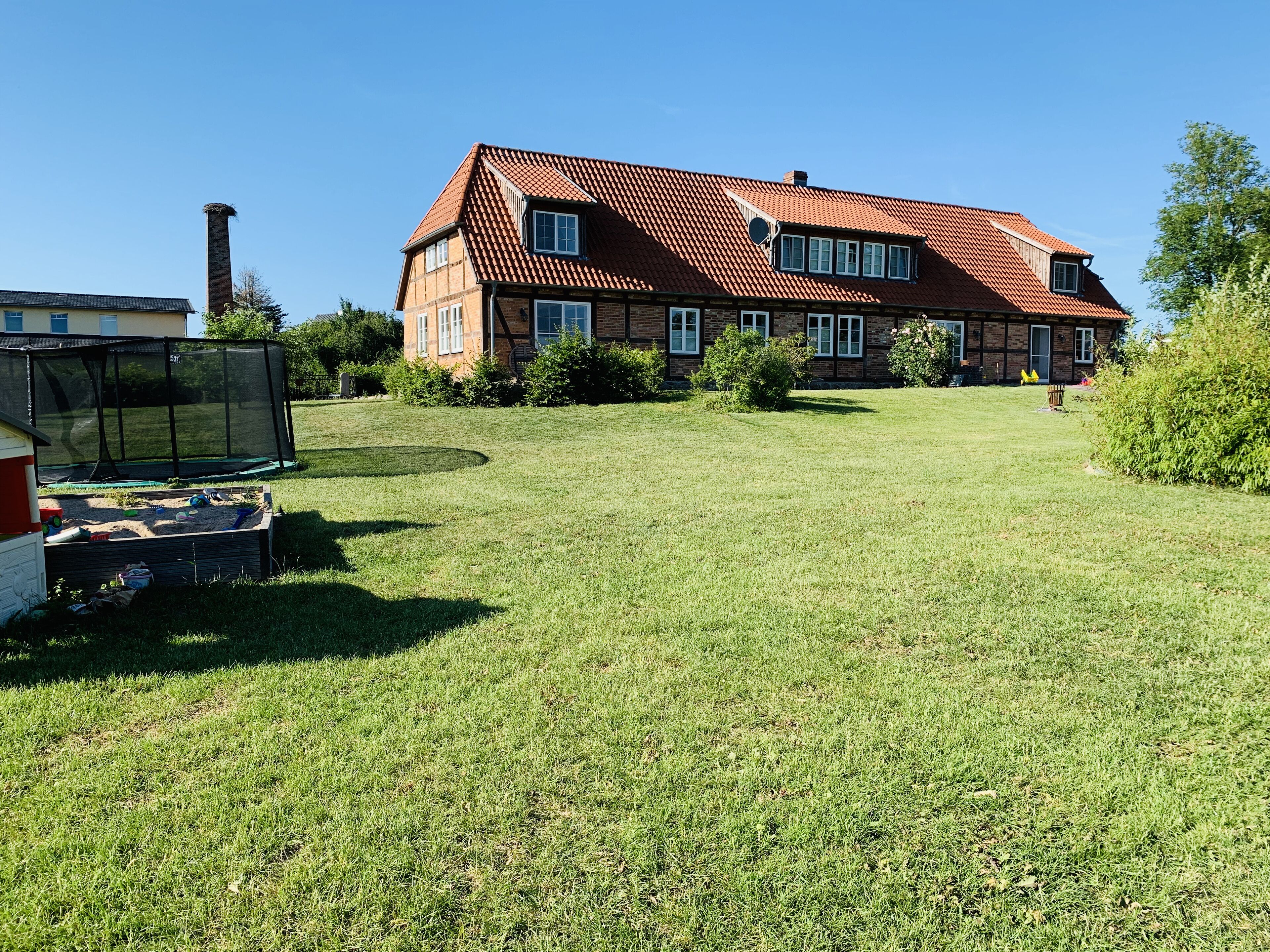 Comfortable cottage in the countryside with playground
