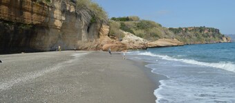 Panorama view towards sea & mountains, Wonderful terraces! Top location! Nerja!