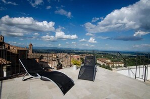 Terrace/patio - Apartment dell 'Erbe with panoramic terraces (Montepulciano)