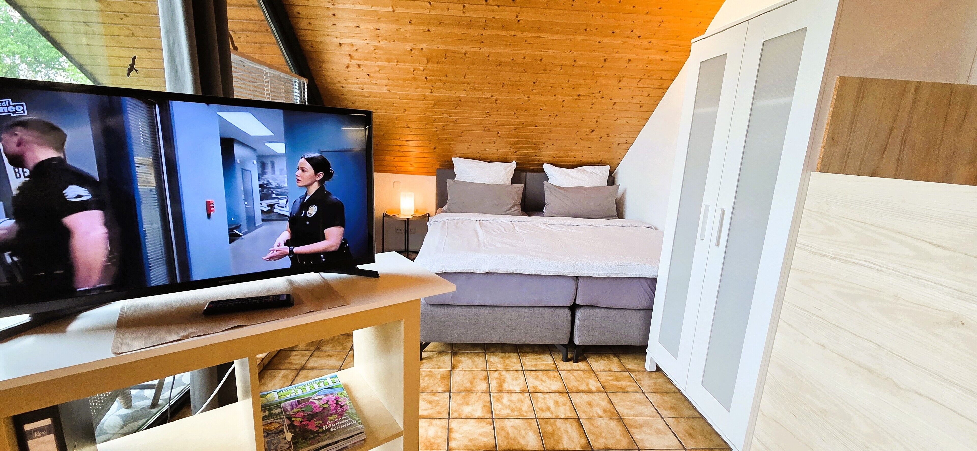 1 Schlafzimmer, Bügeleisen/Bügelbrett, Reisekinderbett, kostenloses WLAN