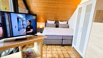 1 多间卧室、熨斗/熨衣板、旅行婴儿床、免费 WiFi