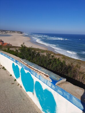 Beach nearby, sun-loungers