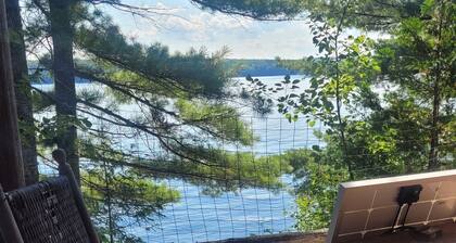 A su vez de la cabina del siglo en la isla privada