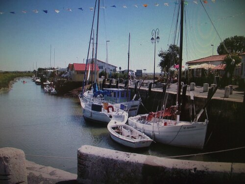 Maison charentaise avec jardin pour 4 à 6 personnes